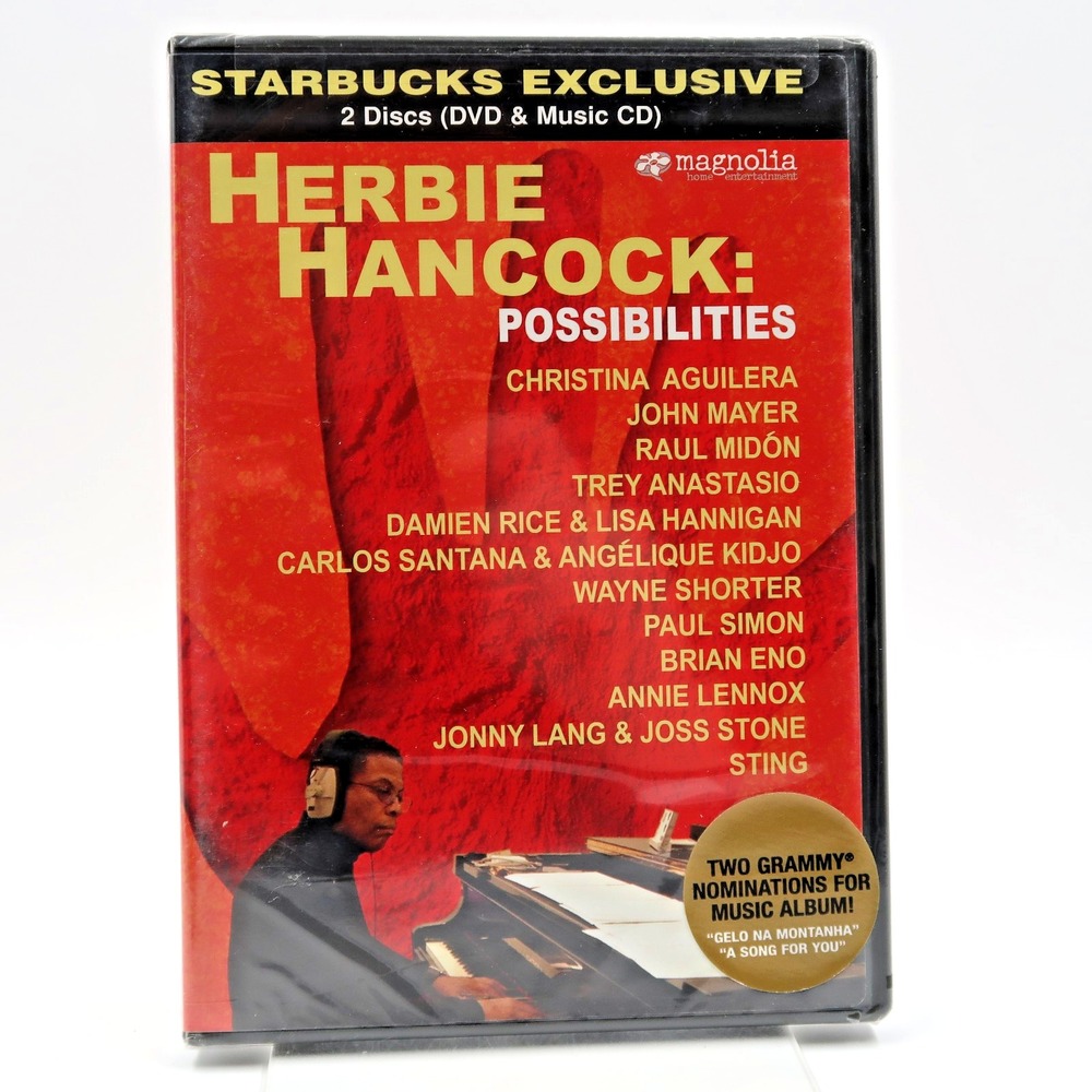 Herbie Hancock Possibilities DVD CD 2006 Christina Aguilera John Mayer Sting